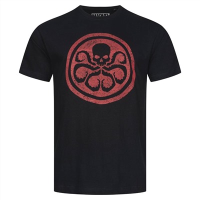 MARVEL HYDRA Agents of S.H.I.E.L.D. Herren T-Shirt FBMTS672BLK
