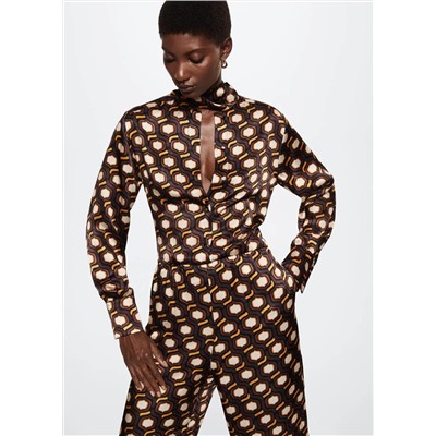 Mono fluido estampado -  Mujer | MANGO OUTLET España