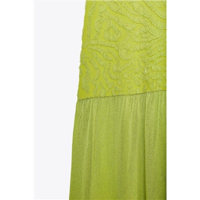 COMBINED KNIT DRESS