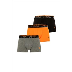 Erkek Turuncu 3'lü Boxer