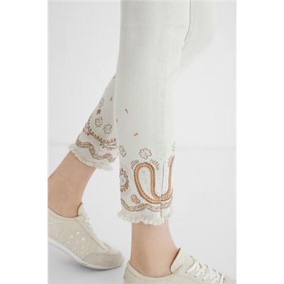 Pantalón vaquero skinny tobillero