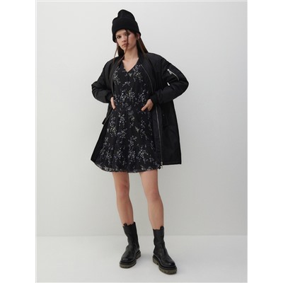 Kleid mit zartem Druck