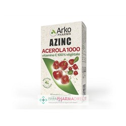 Arkopharma Azinc - Acerola 1000 - 30 comprimés