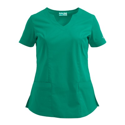 UA Butter-Soft STRETCH Scrubs Scallop Neck with Triple Stitch Top