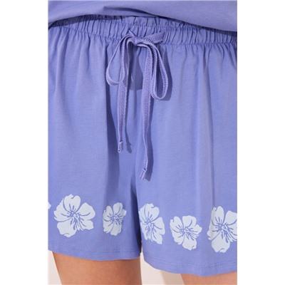 Pijama corto azul Lilo & Stitch