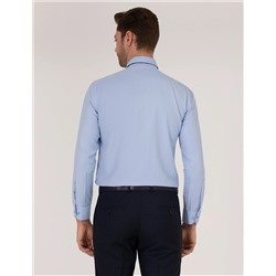 Koyu Mavi Slim Fit Oxford Gömlek