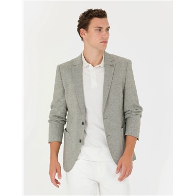 Haki Ex. Slim Fit Ceket