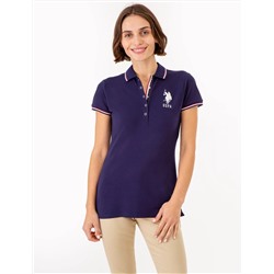 SIGNATURE STRIPE PLACKET POLO SHIRT