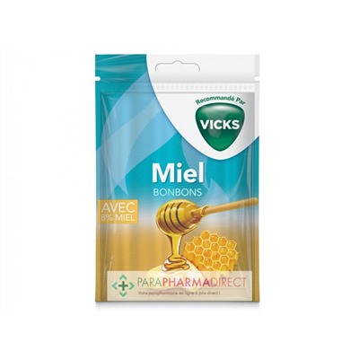 Vicks Bonbons Miel 72g