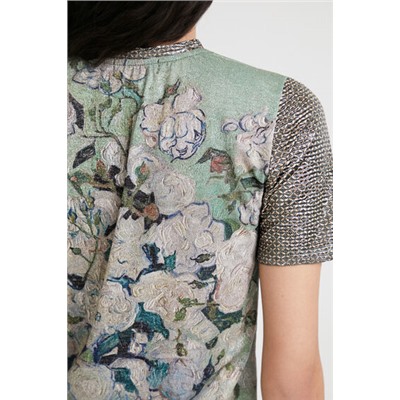 Camiseta retrato obra de arte