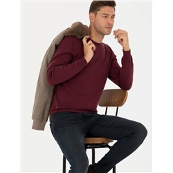Bordo Slim Fit Basic Kazak