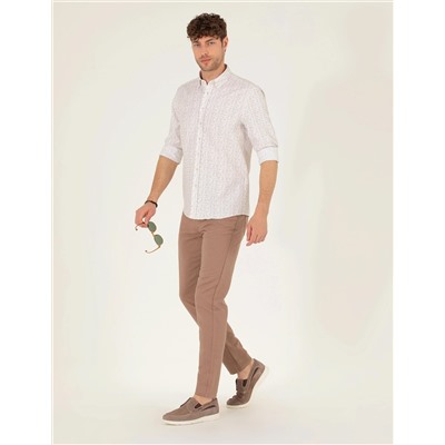 Vizon Slim Fit Kanvas Pantolon