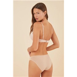 GORGEOUS Sujetador push up algodón nude
