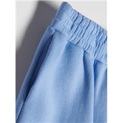 Shorts aus Sweatjersey
