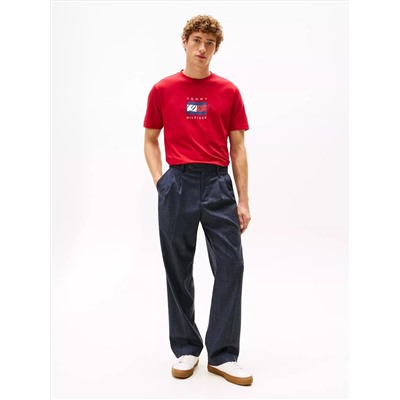 Short-Sleeve 1985 Flag Graphic T-Shirt