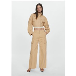 Jeans cargo bolsillos