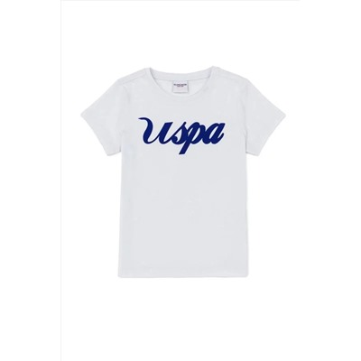 U.S. Polo Assn., Erkek Çocuk  Bisiklet Yaka   Baskılı T-Shirt