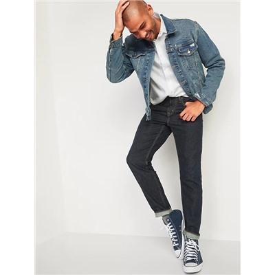 Athletic Taper Cotton Non-Stretch Jeans for Men