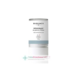 BioSince 1975 Déodorant Corporel en Pierre d'Alun BIO 115g