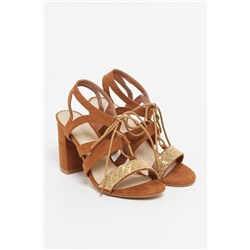 Sandalias Beige