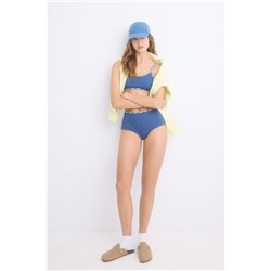 Pack 2 bragas bóxer rosa, azul