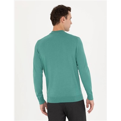 Mint Regular Bisiklet Yaka Basic Triko Kazak