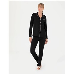 Siyah Pijama Takımı