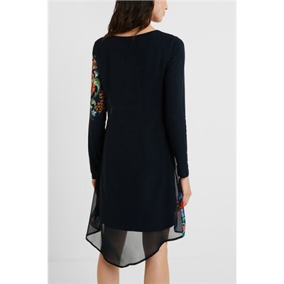 Vestido multicapas floral
