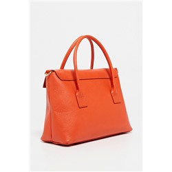 Bolso de piel Amy Naranja
