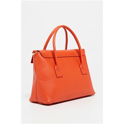 Bolso de piel Amy Naranja