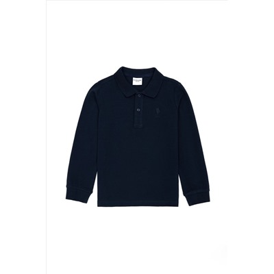 Erkek Çocuk Lacivert Basic Sweatshirt