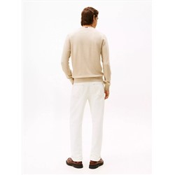 Solid Logo V-Neck Sweater