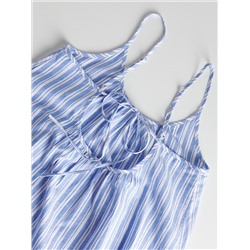 Maxikleid aus Leinenmischung