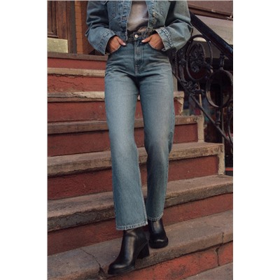 TRF MOM FIT HIGH-WAIST JEANS