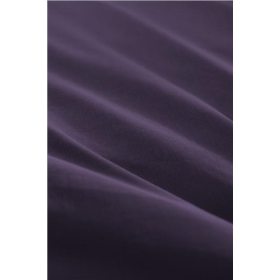 Manon King Size %100 Pamuk Ranforce Düz Nevresim - Mor