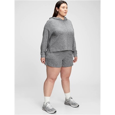 GapFit Brushed Tech Jersey Hoodie