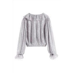 Blusa Plateado
