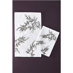 Marie Claire Aloe Gri Pamuklu 2'li Banyo Paspası MC058425