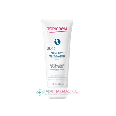 Topicrem UR-10 Crème Pieds Anti-Callosités 75ml
