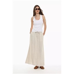 Rustic midi skirt