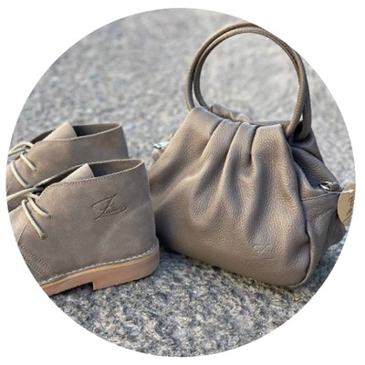 AB.Z. SAFARY niquel+PELLE · LUX taupe