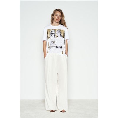 METALLIC T-SHIRT