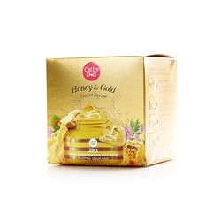 Ночная маска-серум с улиткой, женьшенем, медом и золотом от Cathy Doll 70 гр / Cathy Doll 2in1 Snail Honey Ginseng with Gold Sleeping Serum Mask 70 g