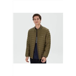 Nautica Erkek Yeşil Standart Fıt Kaz Tüyü Mont J37009T