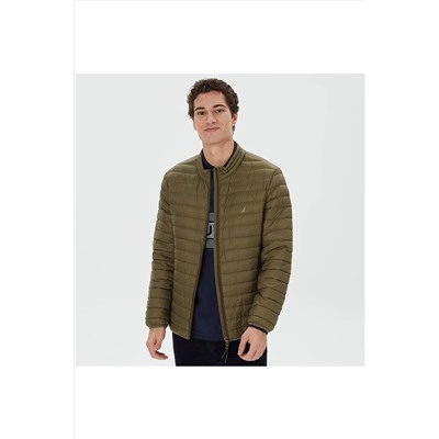 Nautica Erkek Yeşil Standart Fıt Kaz Tüyü Mont J37009T