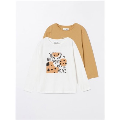 PACK OF 2 PRINTED T-SHIRTS