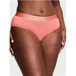 Logo Cotton Hiphugger Panty