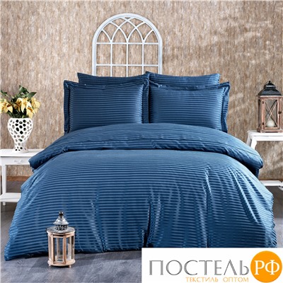 Постельное белье Карвен бамбук евро N065 Bella индиго