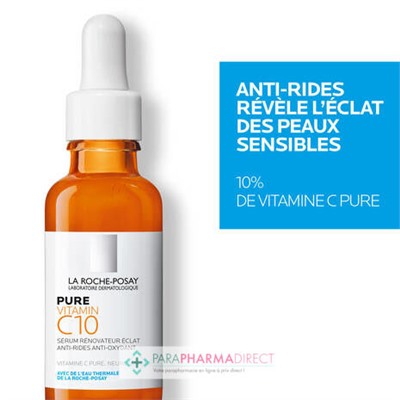 La Roche Posay Pure Vitamin C10 - Sérum Concentré 30ml