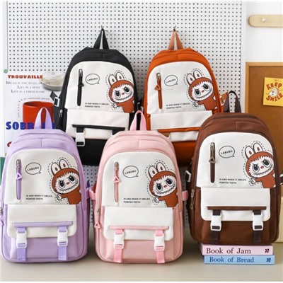 Школьный рюкзак. Набор: рюкзак, пенал, 2 сумки